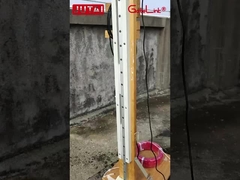 JUTAI IP67 セキュリティ ブランキングライトカーテンセンサー 霧や水の干渉耐性試験