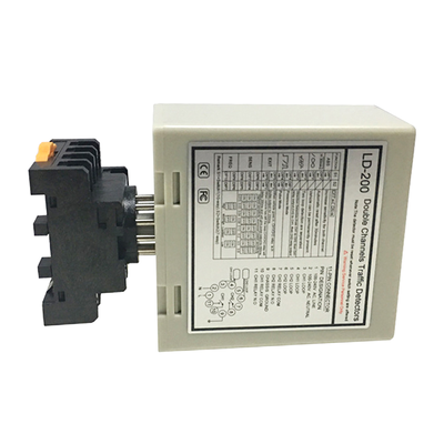 LD-200 デュアルチャンネル車両ループ検出器（自動再起動、耐干渉性能、方向認識機能付き）