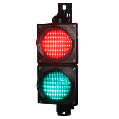 JUTAI JD112HF-C 100mm 赤・緑 LED交通信号機 IP65保護機能付き パーキングバリアゲートおよびアクセス制御用