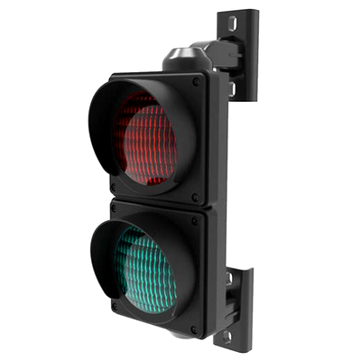 JUTAI JD112HF-C 100mm 赤・緑 LED交通信号灯 IP65保護付き パーキングバリアゲート用