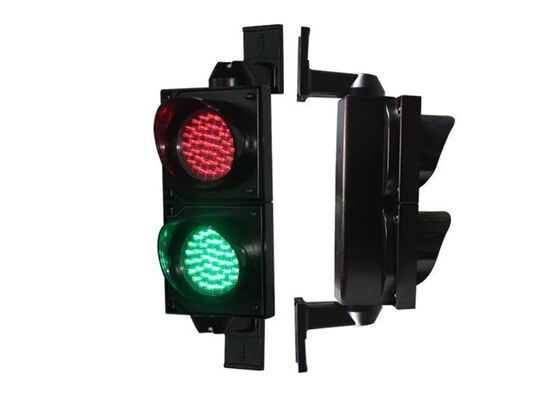 JUTAI JD112HF-C 100mm 赤・緑 LED信号機 IP65 パーキングバリアゲートおよびアクセス制御用