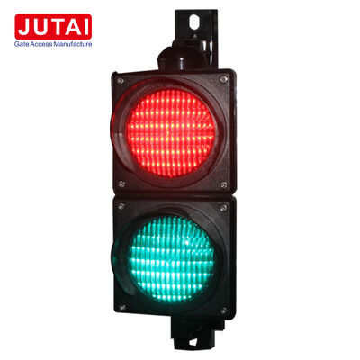 JD112HF-C 100mm 赤緑LED交通信号灯 OSRAMハイパワーLED、フレネルレンズ、IP65定格 パーキングバリアゲートおよび車両アクセス制御用