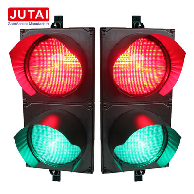 JD112HF-C 100mm 赤緑LED交通信号機 OSRAMハイパワーLED、フレネルレンズ、IP65対応、駐車場ゲート車両入口およびアクセス制御用
